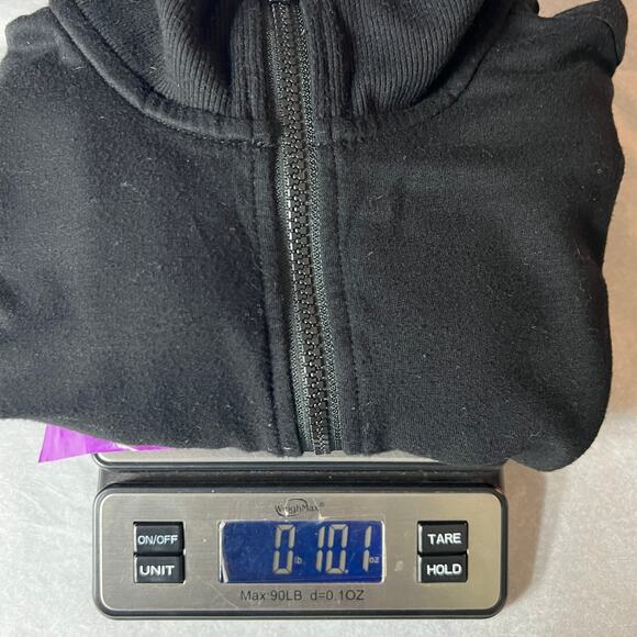 Three Dots 1/4 Zip Women's Black Pullover Sweatshirt Size Small - Picture 8 of 8